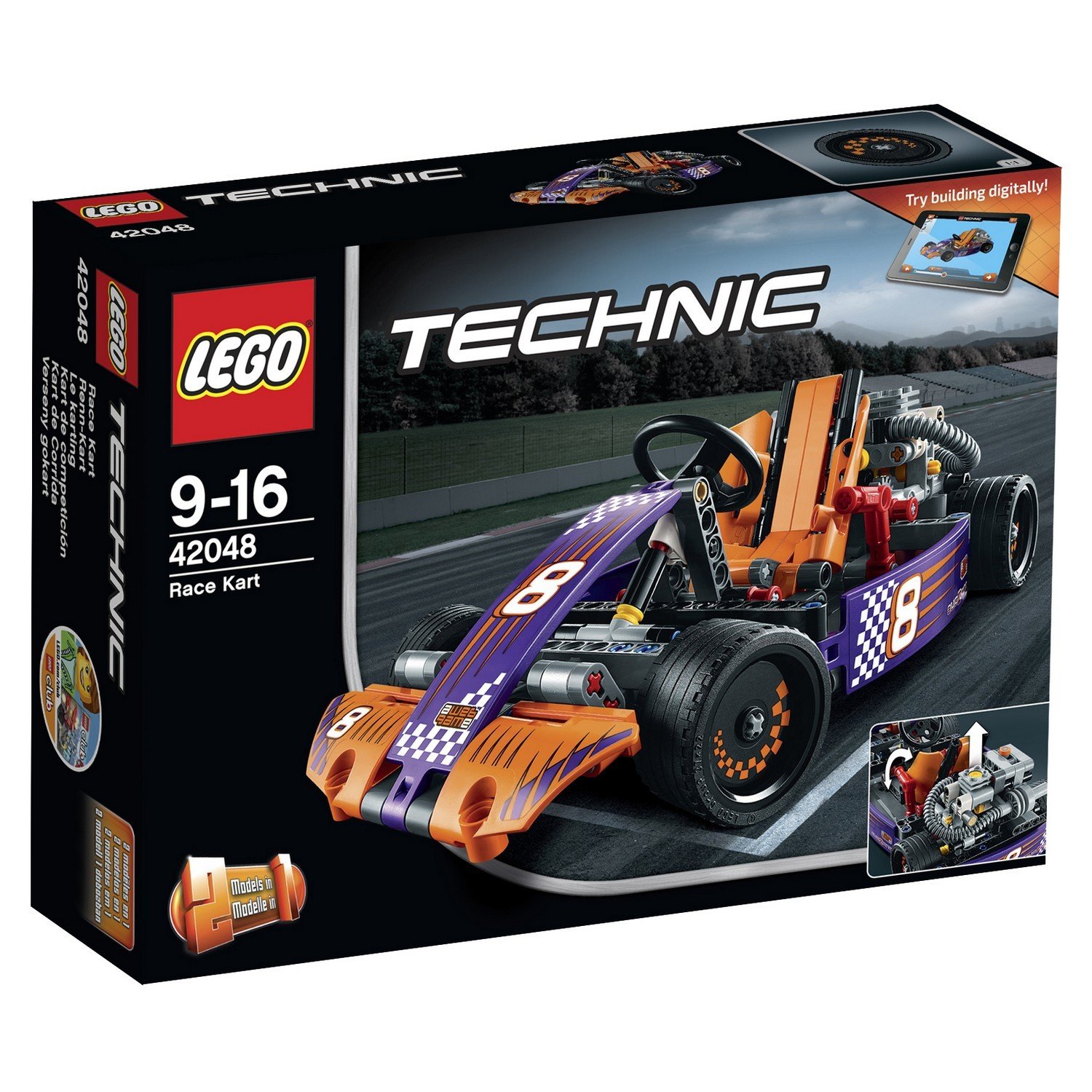 Конструктор LEGO Technic 42048 Гоночный карт