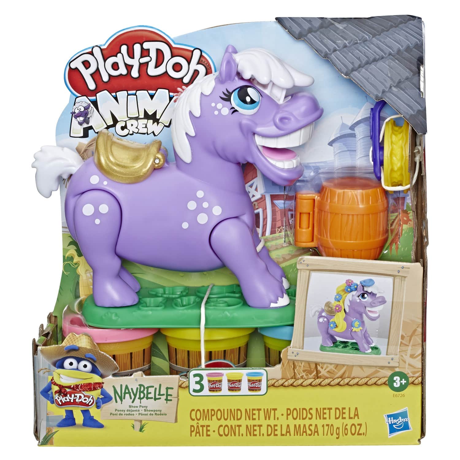 Набор для лепки Play-Doh Пони-трюкач E67265L0