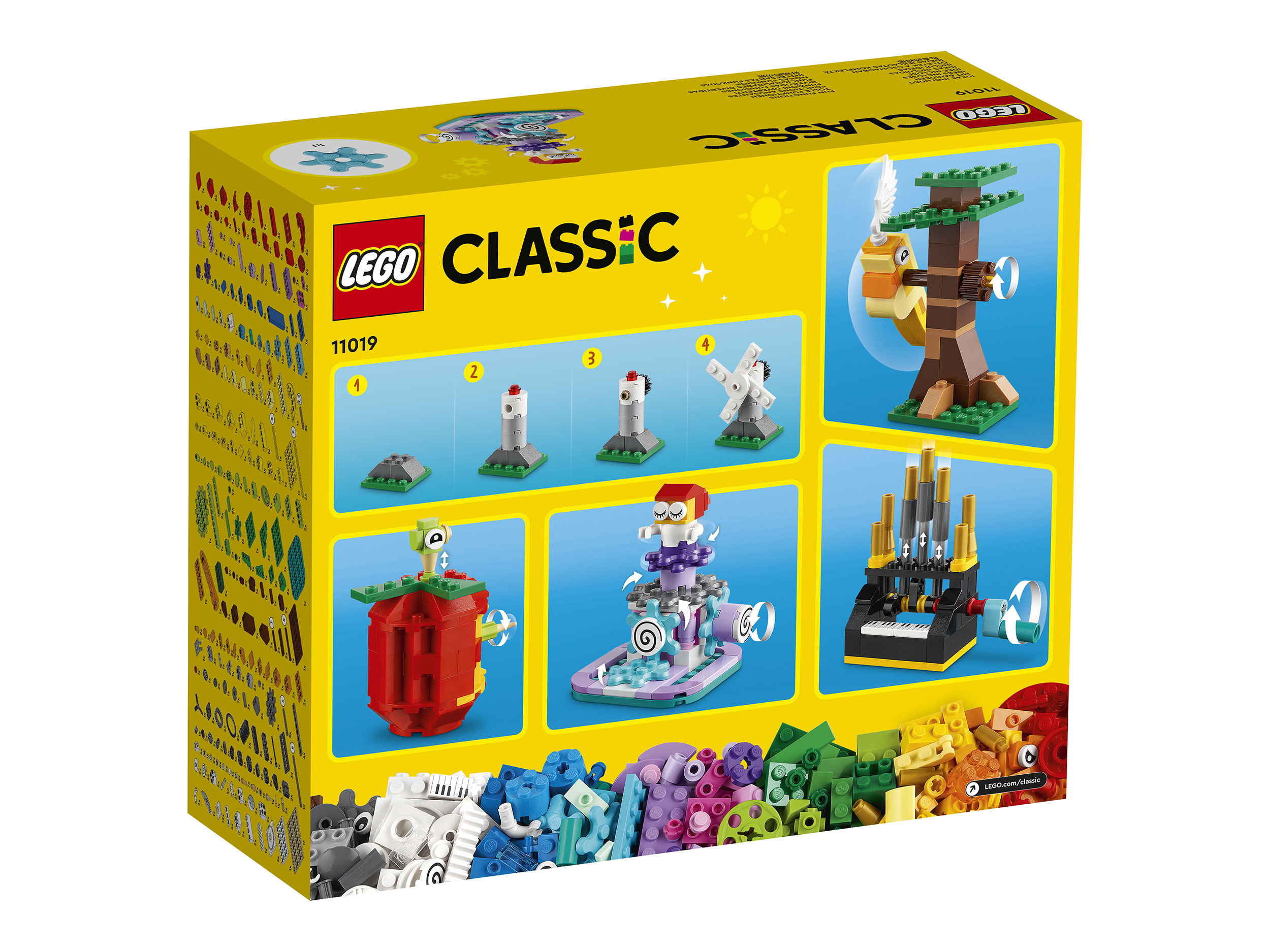 Конструктор LEGO Classic 11019 Кубики и функции