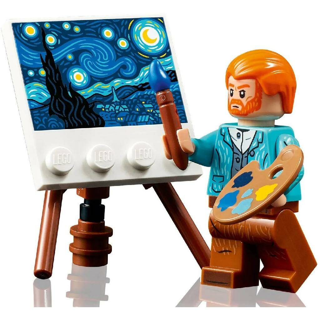 Конструктор Lego Ideas Винсент Ван Гог Звёздная ночь 21333