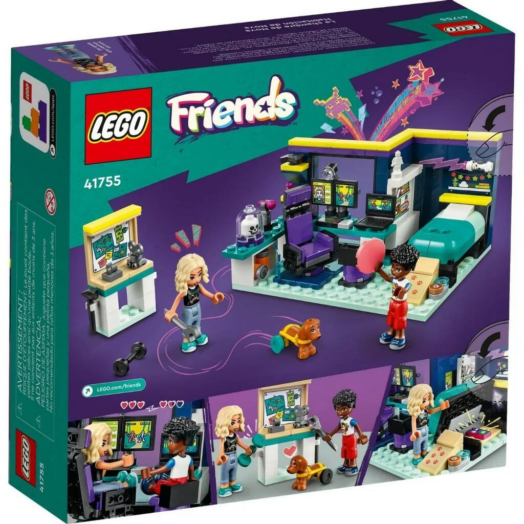 Конструктор LEGO FRIENDS 41755 Комната Новы