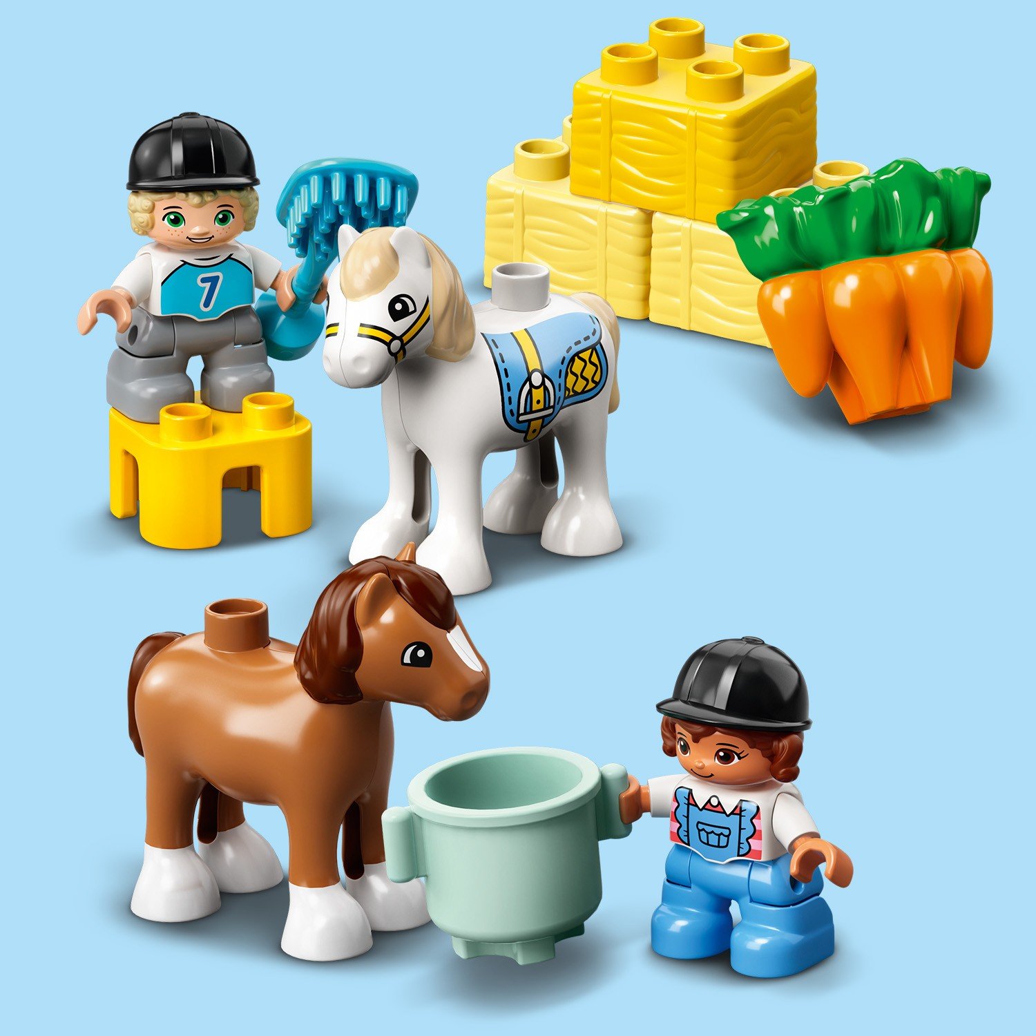 Конструктор LEGO DUPLO 10951 Конюшня для лошади и пони