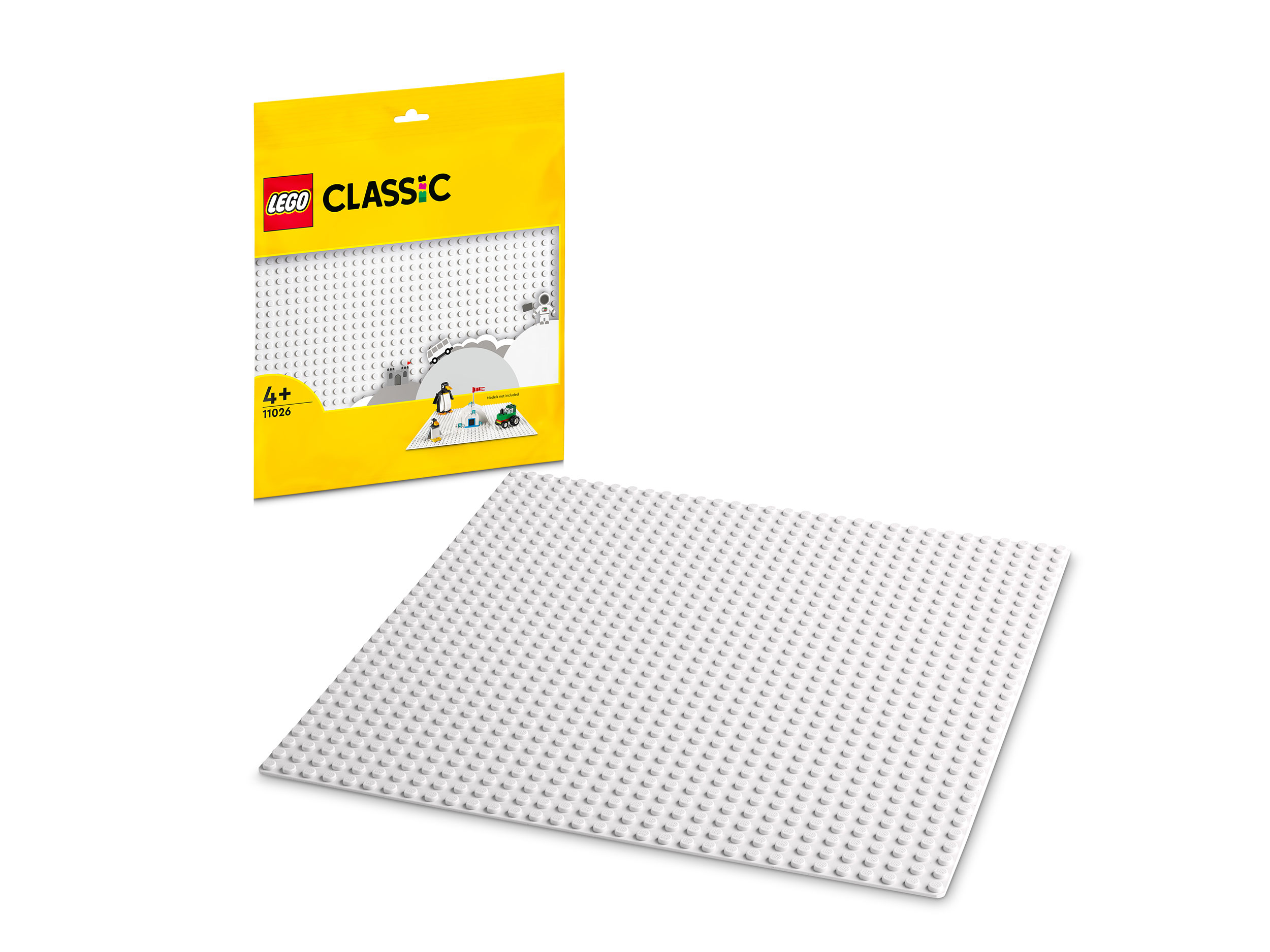 Дополнительные детали LEGO Classic 11026 Белая базовая пластина