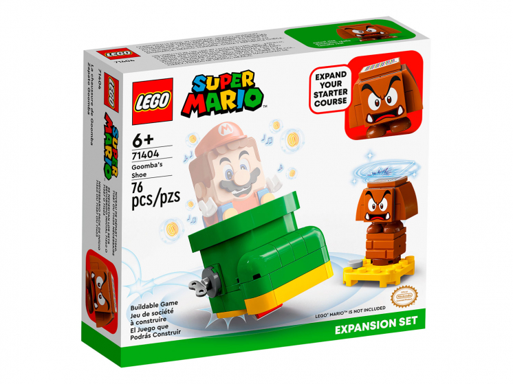LEGO Super Mario 71404 Дополнительный набор Ботинок Гумбы