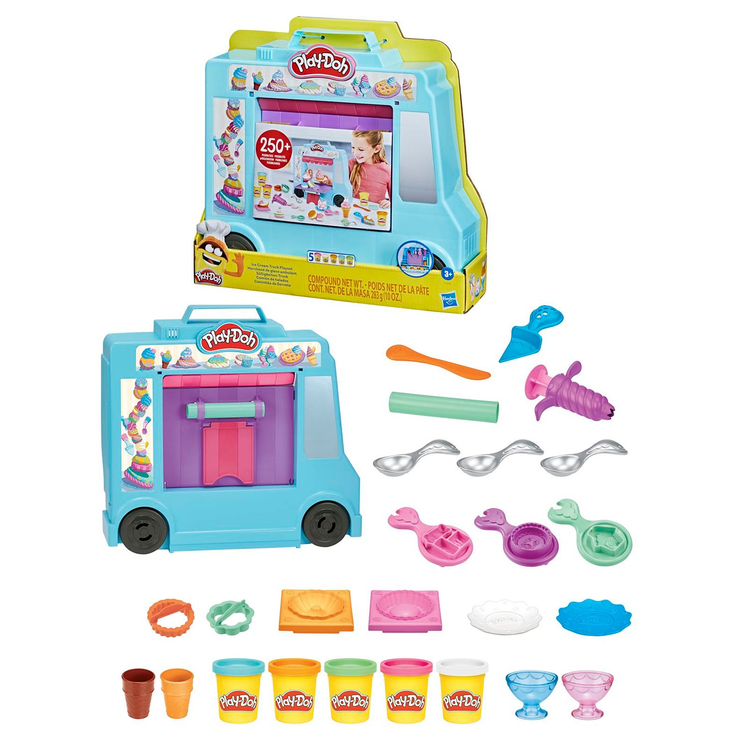 Набор игровой Play-Doh Грузовичок с мороженым F13905L0