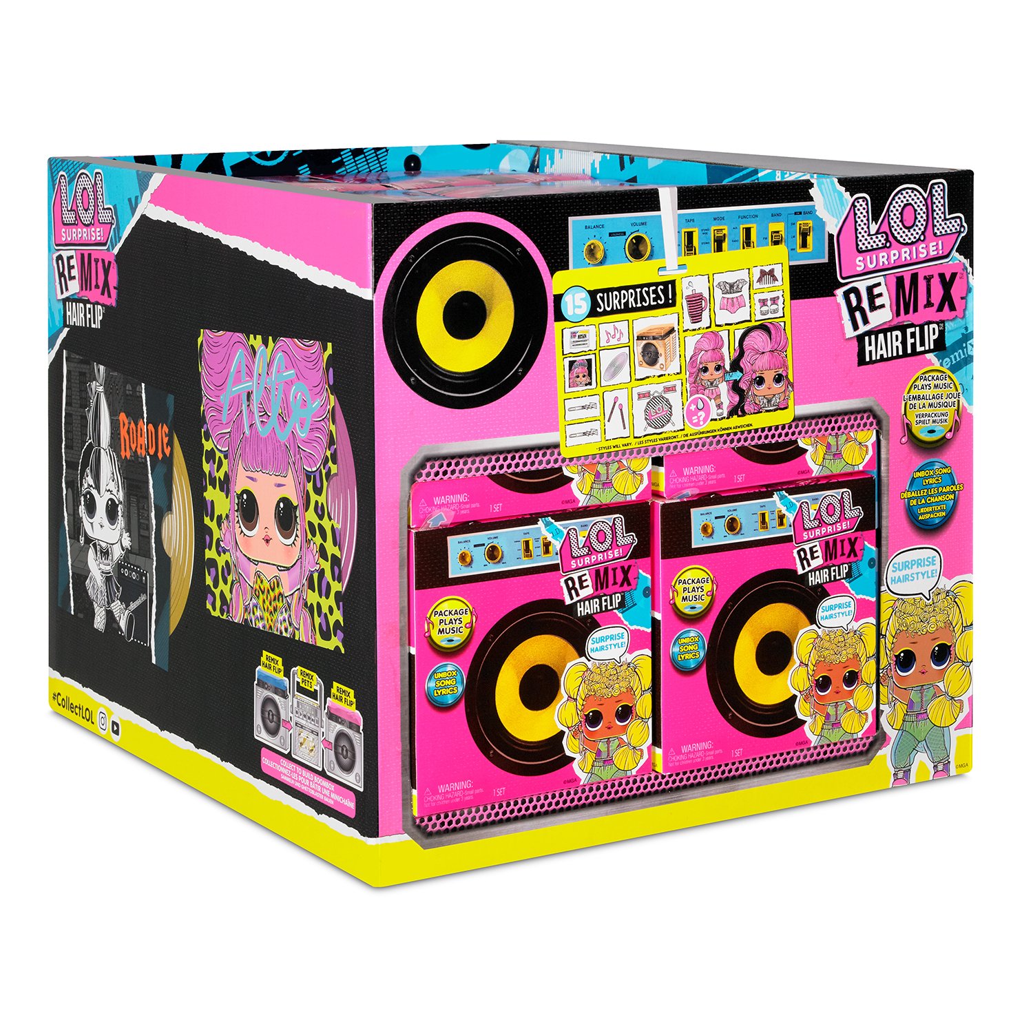 Кукла L.O.L. Surprise! Remix Hairflip Tots в непрозрачной упаковке (Сюрприз) 566960E7C