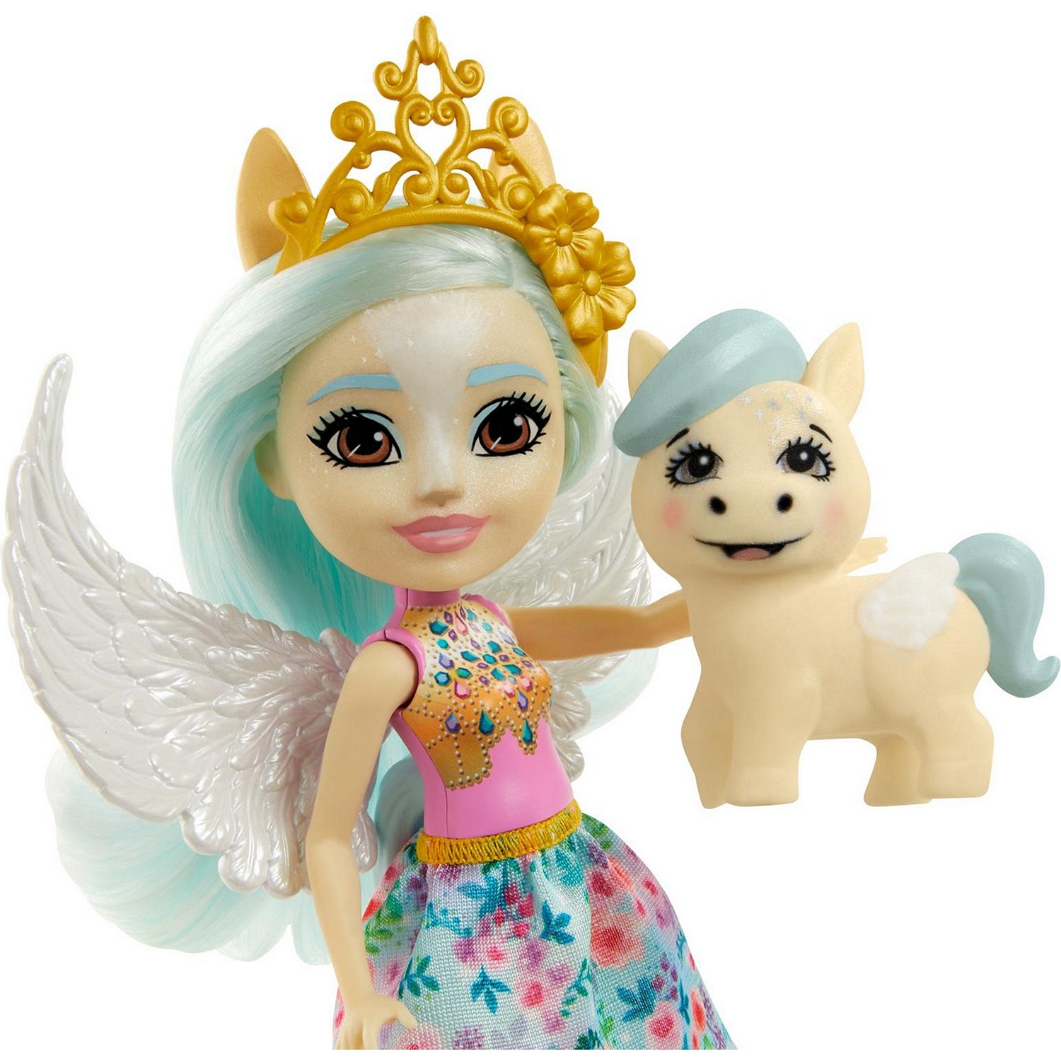 Кукла Enchantimals Паолина Пегасус и Вингли, 15 см, GYJ03