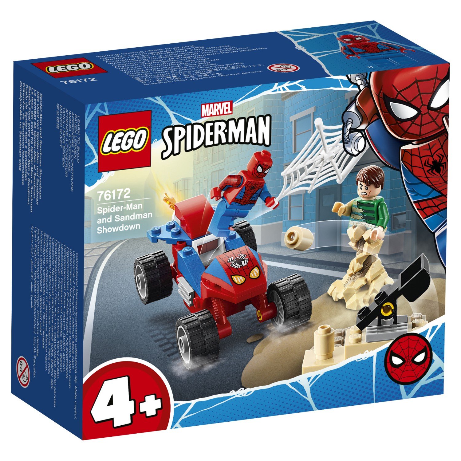 Конструктор LEGO DC Super Heroes 76172 Бой Человека-паука с Песочным человеком