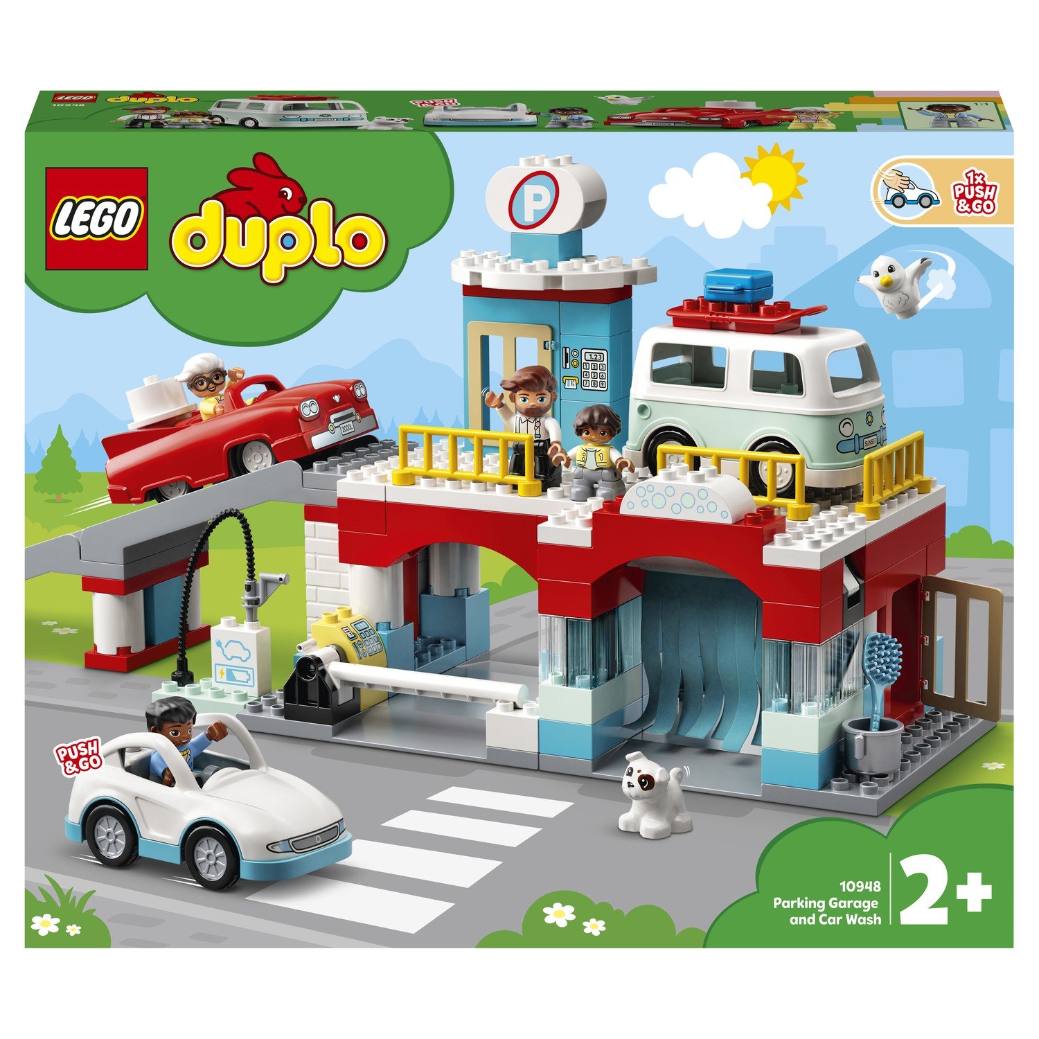Конструктор LEGO DUPLO 10948 Гараж и автомойка