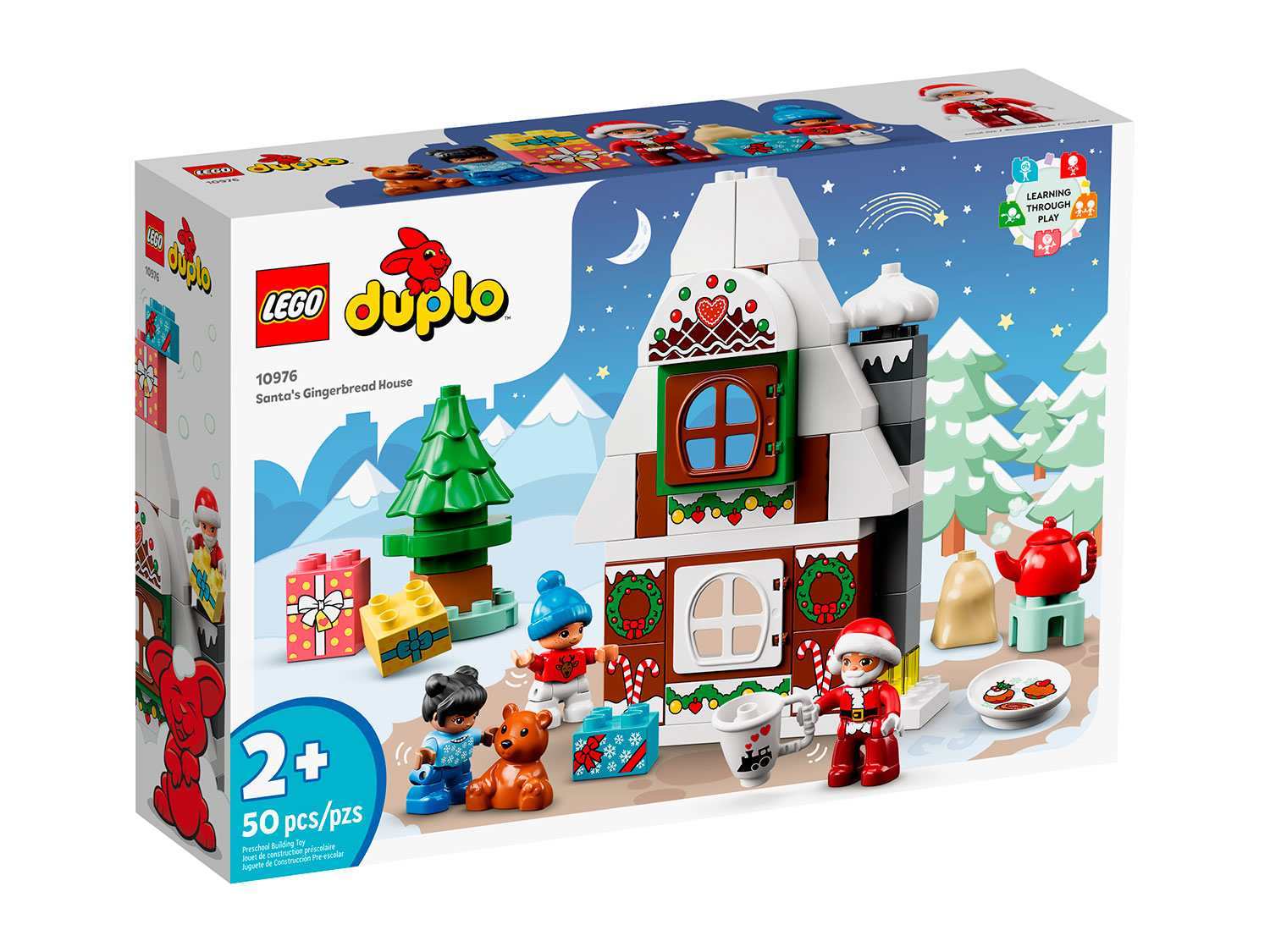 Конструктор LEGO DUPLO Town Пряничный домик Деда Мороза 10976