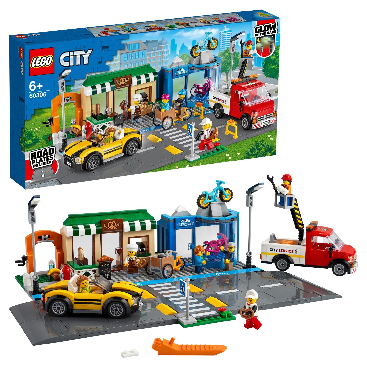 Конструктор LEGO City 60306 Торговая улица