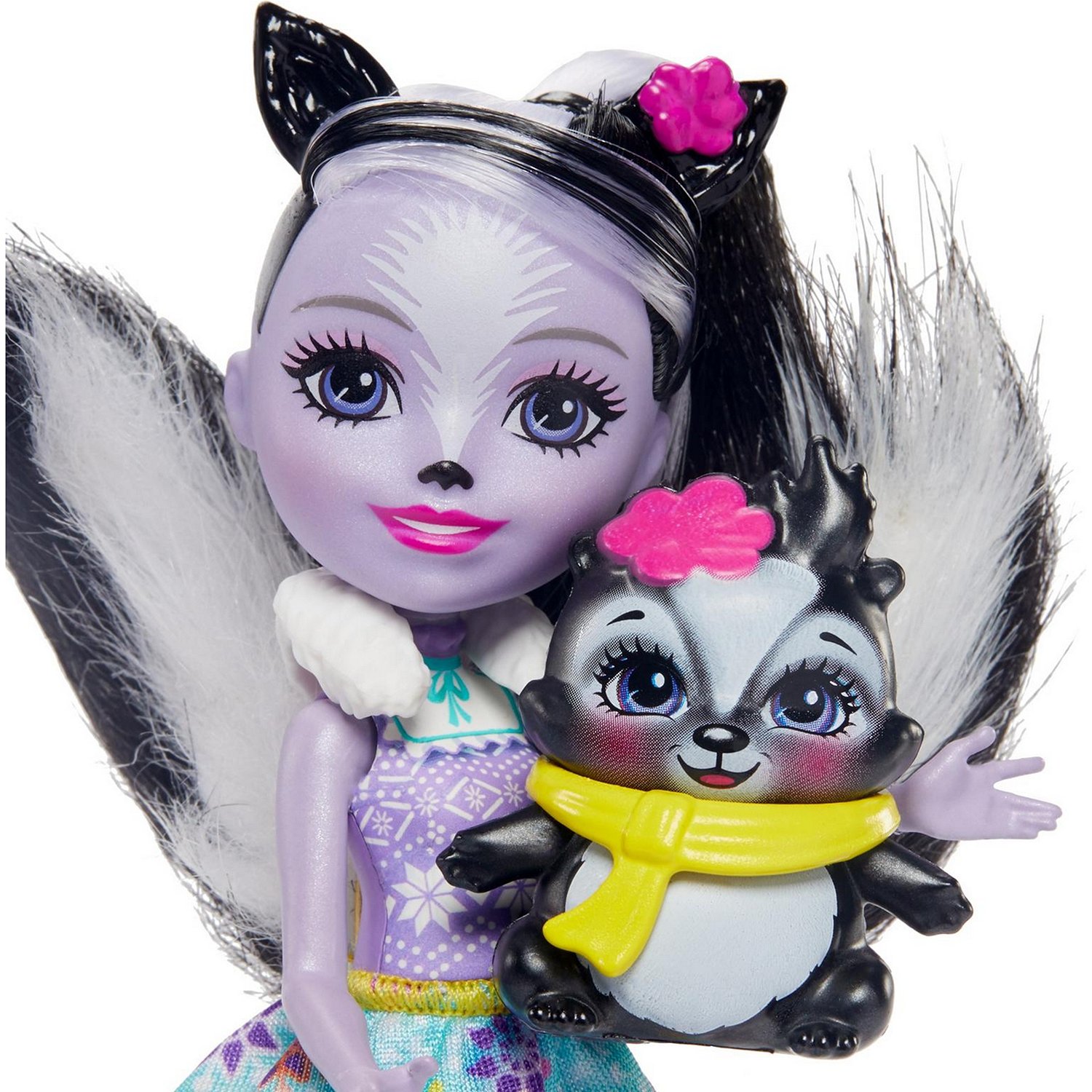 Набор игровой Enchantimals кукла Сэйдж Скунси и Кейпер с аксессуарами GJX34