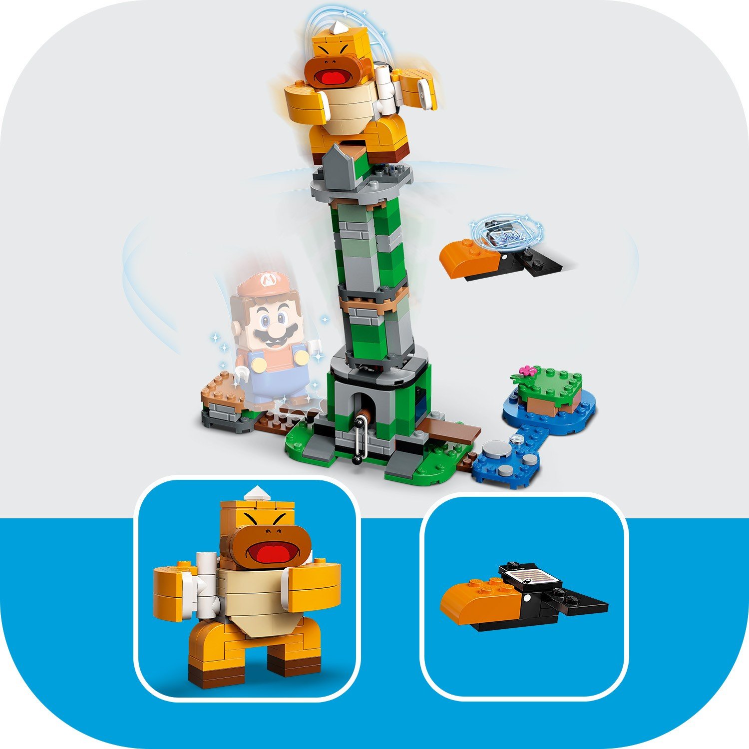 Конструктор LEGO Super Mario 71388 Дополнительный набор Падающая башня босса братца-сумо