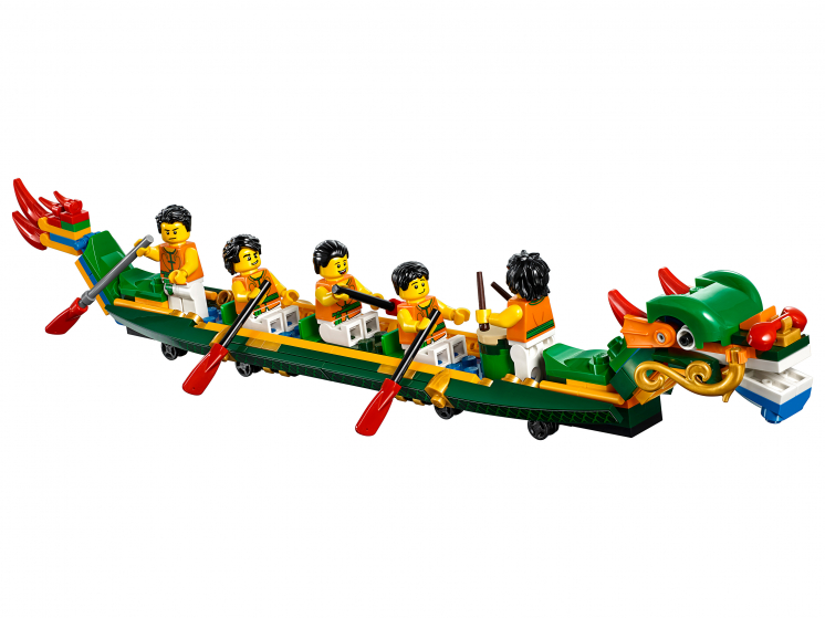 Конструктор LEGO The Dragonboat Festival 80103 Гонка на лодках-драконах
