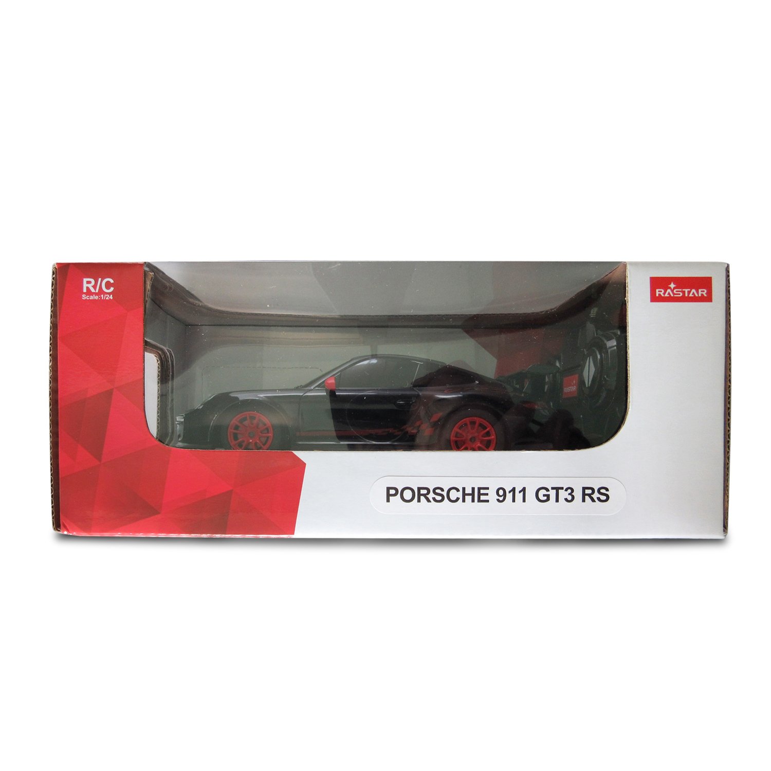 Машина Rastar РУ 1:24 Porsche GT3 RS Черная 39900-1