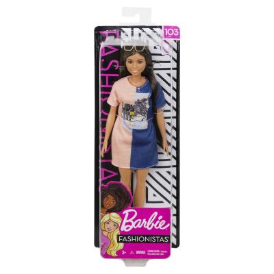 Кукла Barbie Игра с модой Оригинальная Брюнетка, 29 см, FXL43