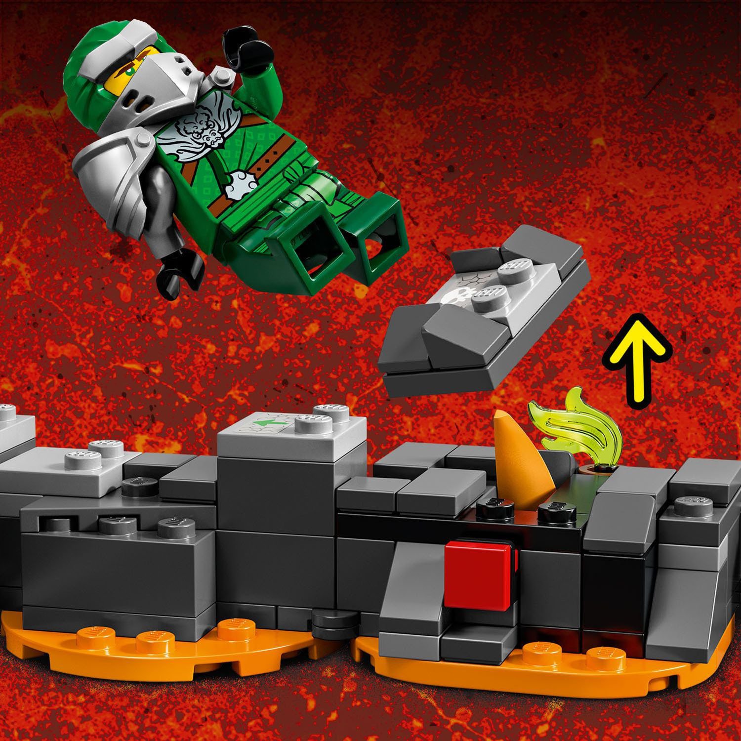Конструктор LEGO Ninjago 71717 Путешествие в Подземелье черепа