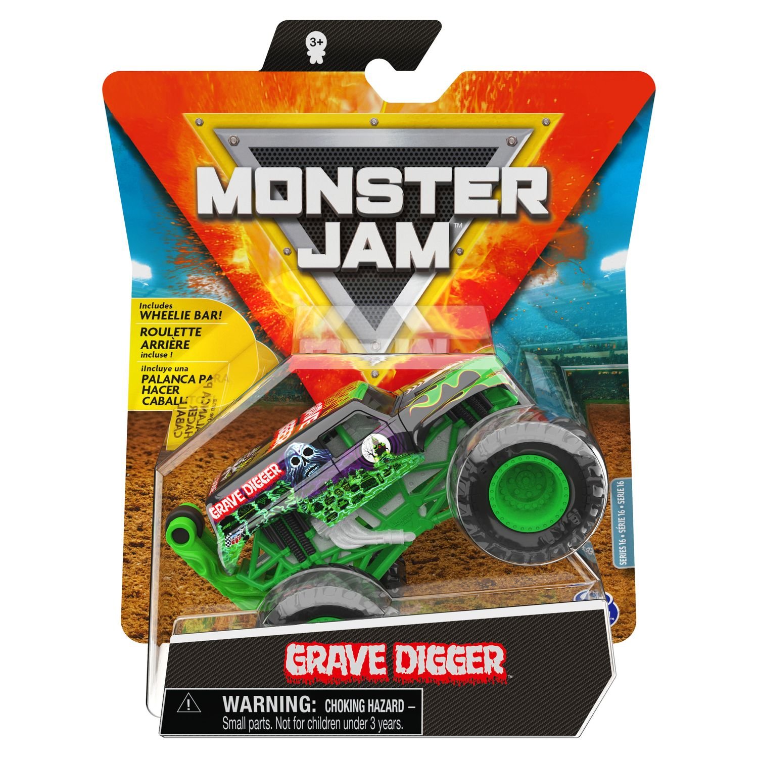Машинка Monster Jam 1:64 Grave Digger 6060871