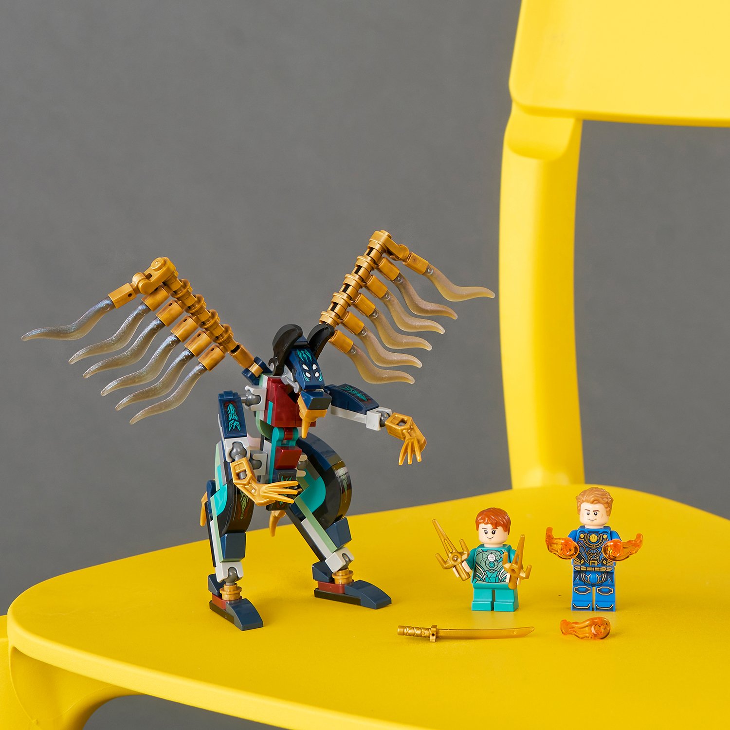 Конструктор LEGO Super Heroes Воздушное нападение Вечных 76145