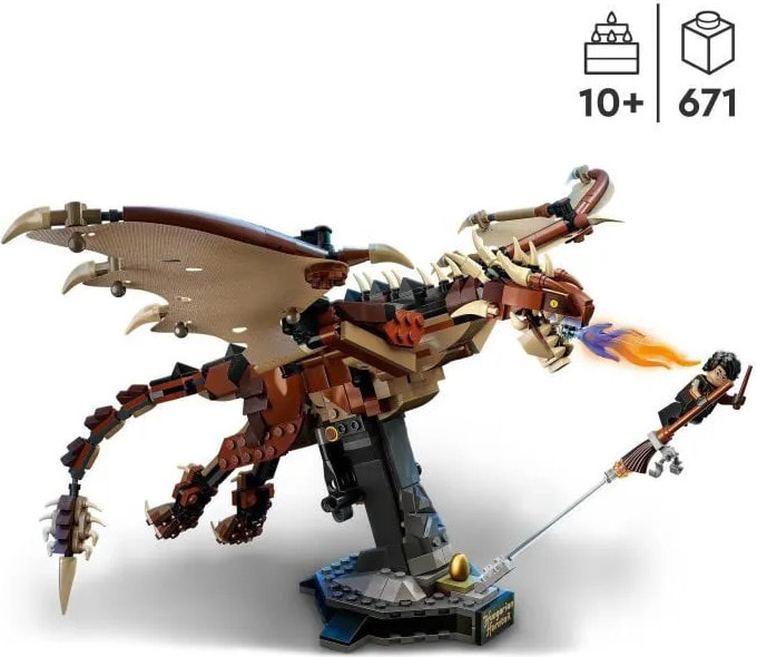 Конструктор LEGO Harry Potter 76406  Венгерский рогатый дракон