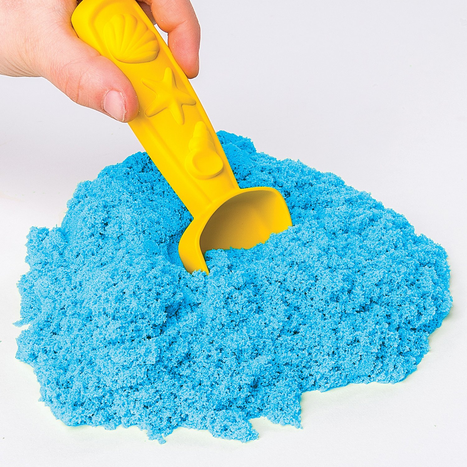 Песок кинетический Kinetic Sand с коробкой и инструментами 454г Blue 6024397/20106636