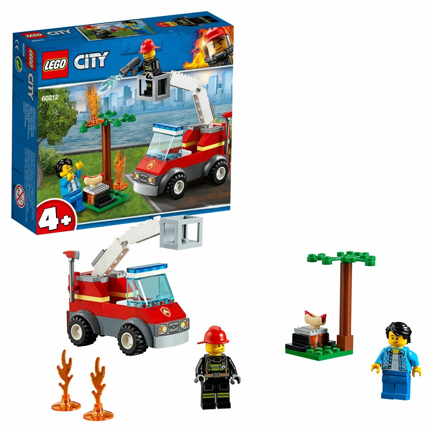 Конструктор LEGO City 60212 Пожар на пикнике