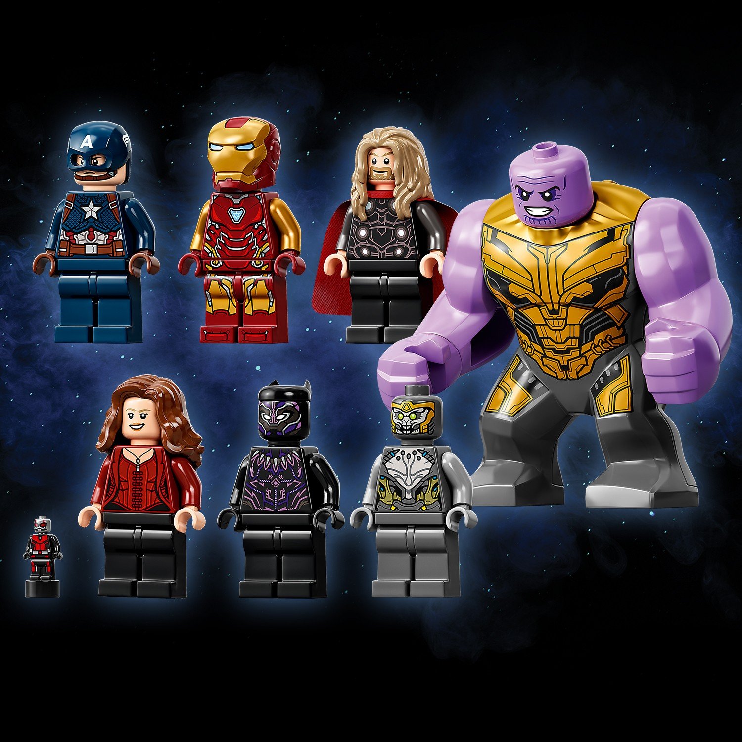 Конструктор LEGO Super Heroes 76192 «Мстители: Финал» — решающая битва