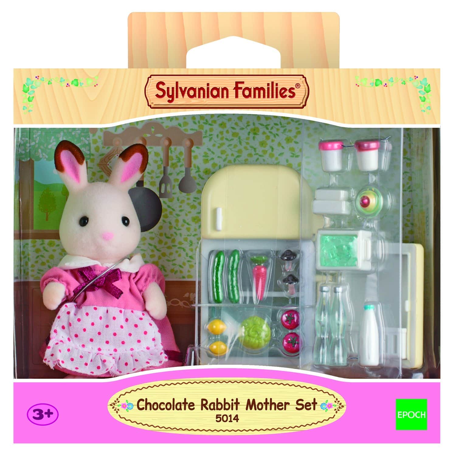 Игровой набор Sylvanian Families Мама кролик и холодильник 2202/5014