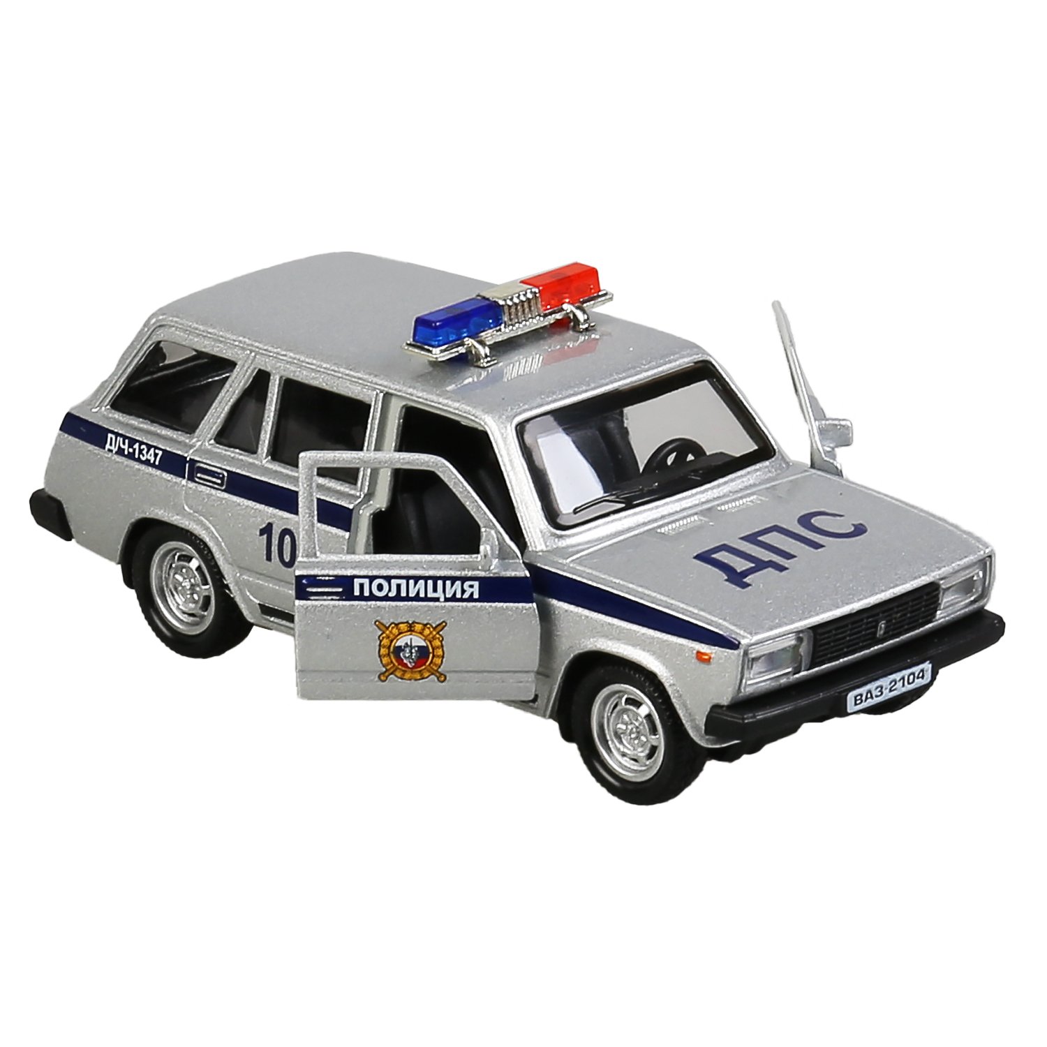 Машина Технопарк ВАЗ-2104 Жигули Полиция 300026