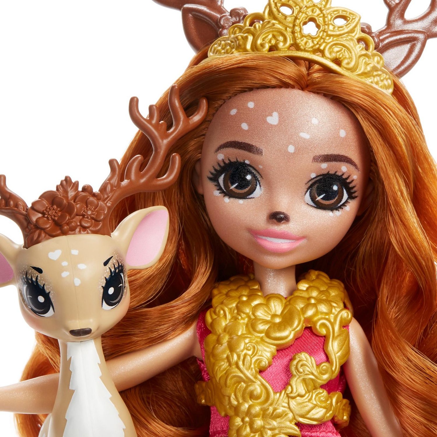 Кукла Enchantimals Королева Давиана и Грасси GYJ12
