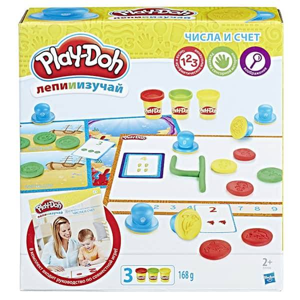 Масса для лепки Play-Doh Цифры и числа (B3406)