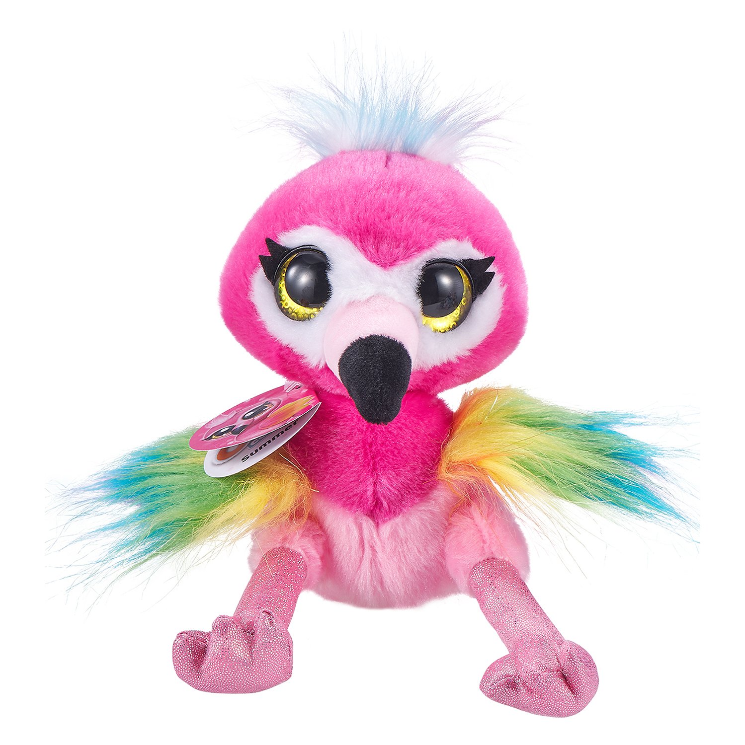 Мягкая игрушка Zuru Фламинго с детенышем-сюрпризом