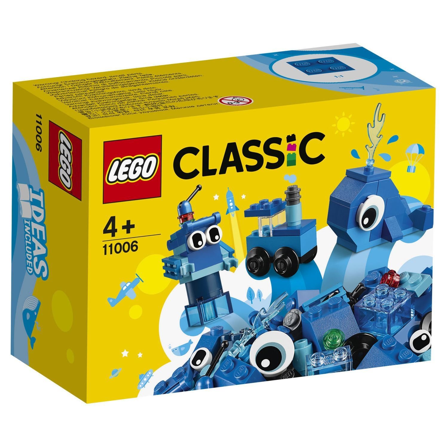 Конструктор LEGO Classic 11006 Синий набор для конструирования