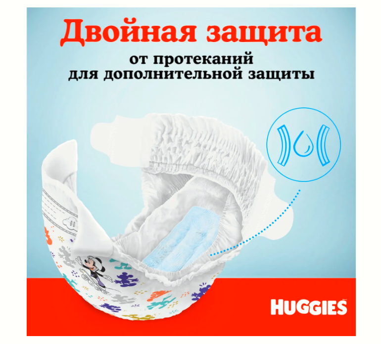 Подгузники для девочек Huggies Ultra Comfort 5 12-22кг 64шт