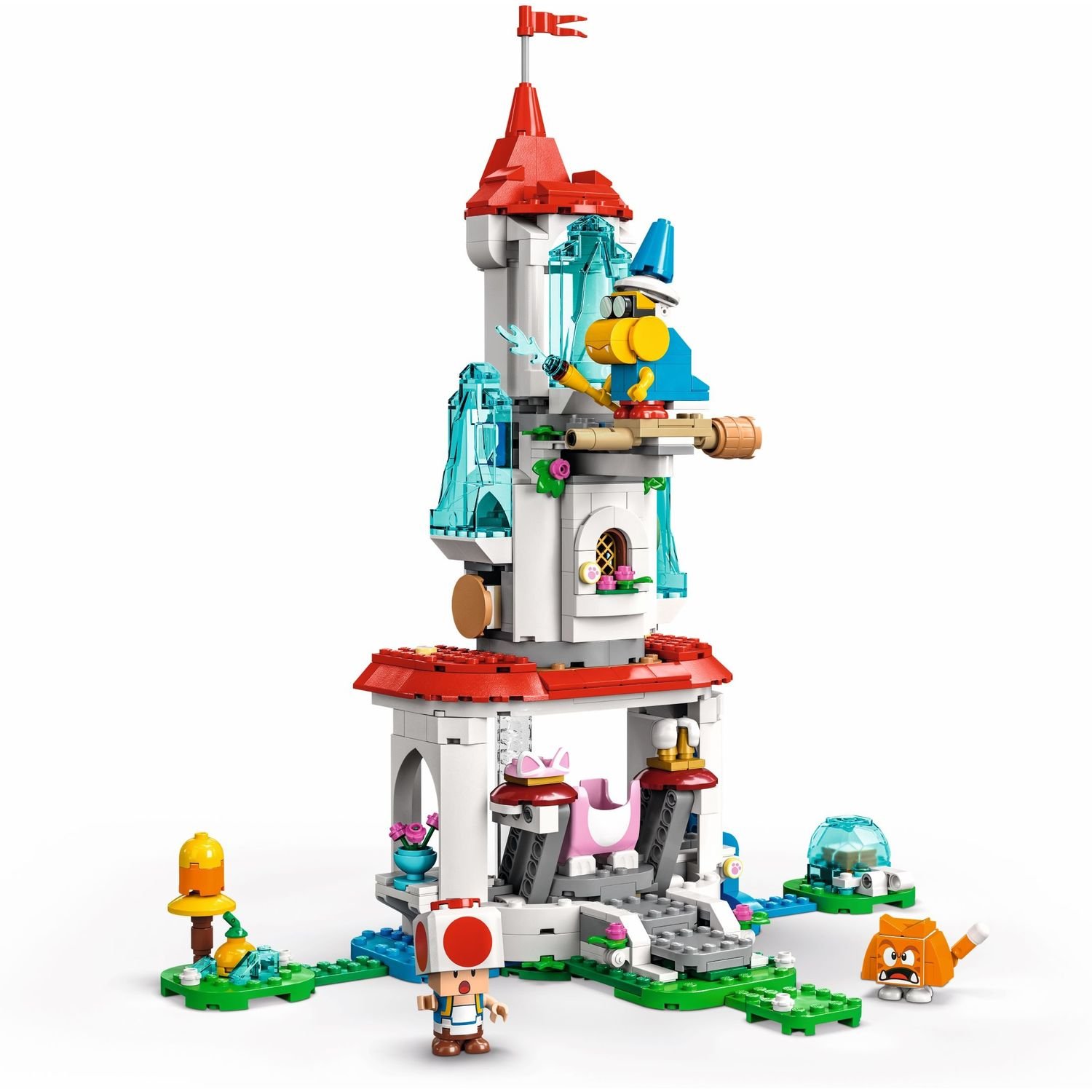 Конструктор LEGO Super Mario 71407 Наряд Пич-кошки и Ледяная башня