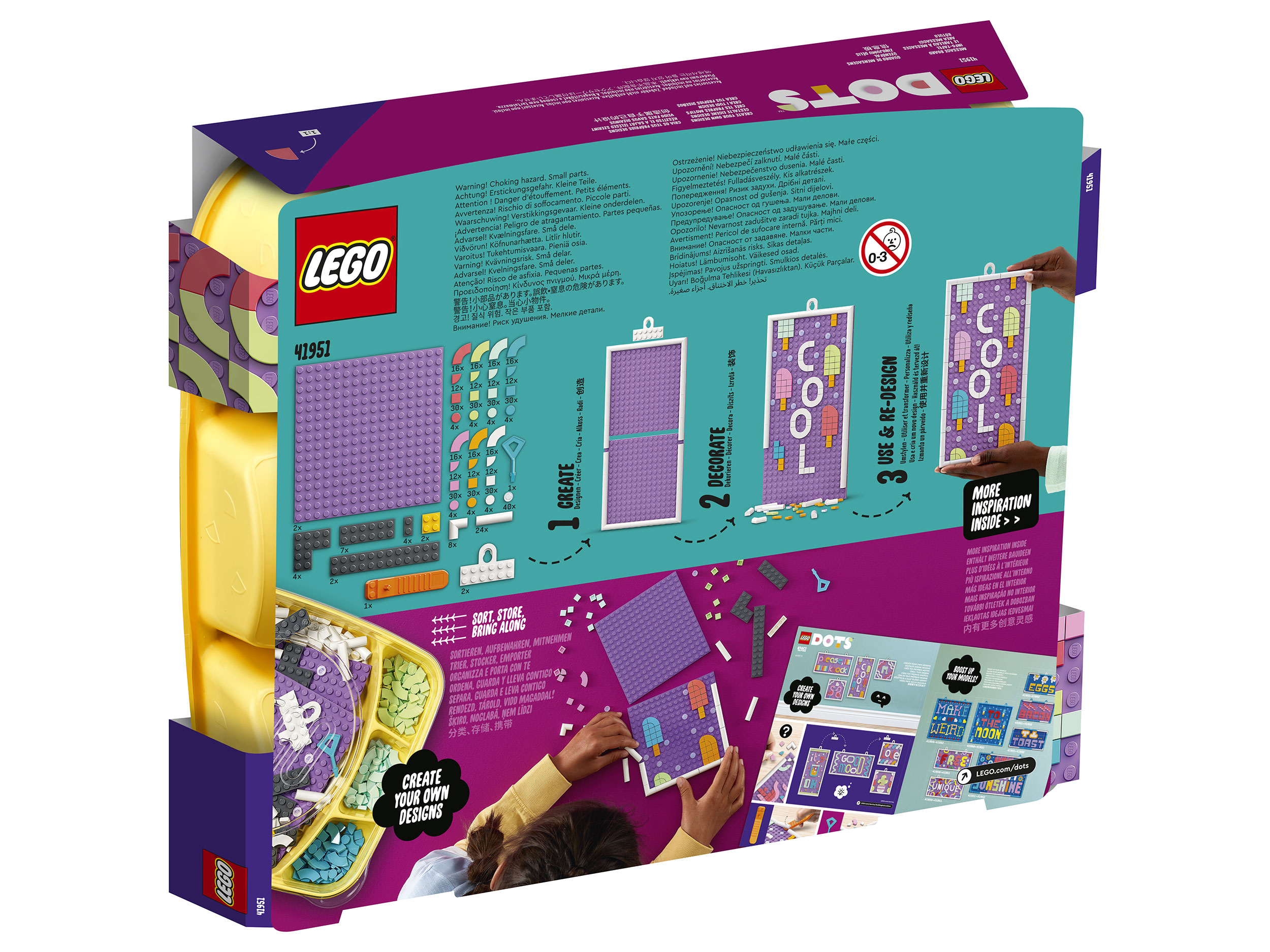 Конструктор LEGO DOTS 41951 Доска для надписей