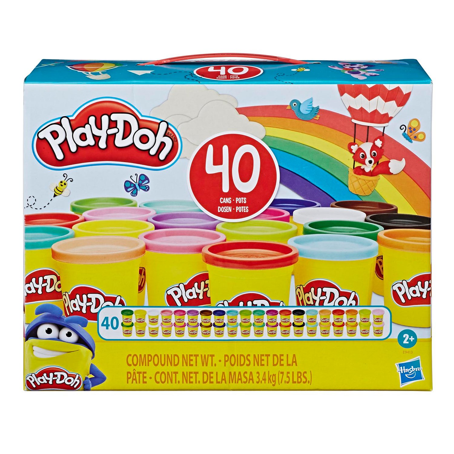 Набор игровой Play-Doh 40 банок E94135L0