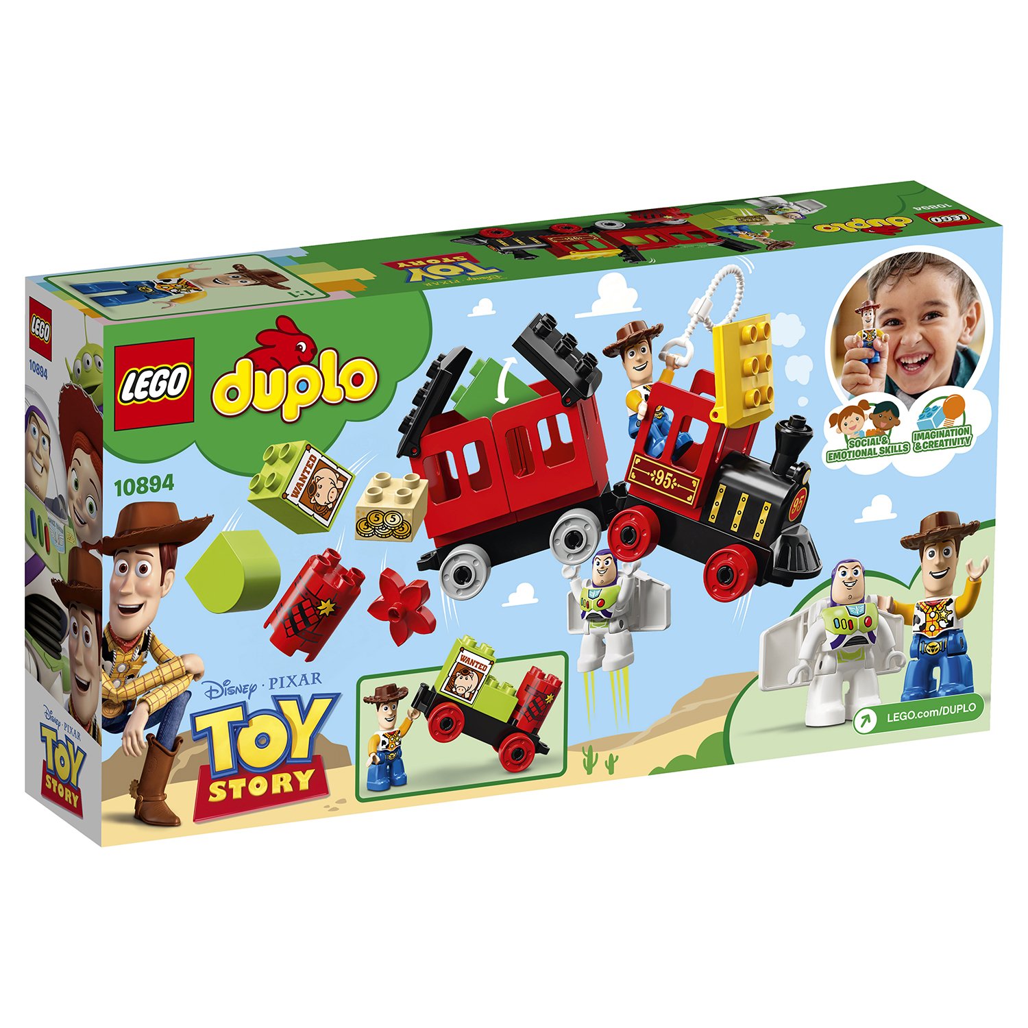 Конструктор LEGO DUPLO 10894 Поезд История игрушек