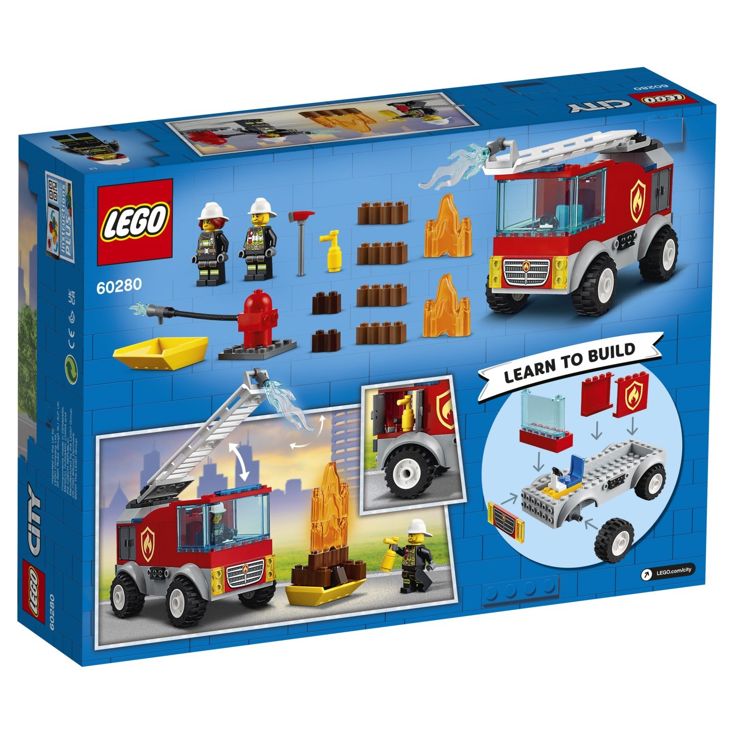Конструктор LEGO City 60280 Пожарная машина с лестницей