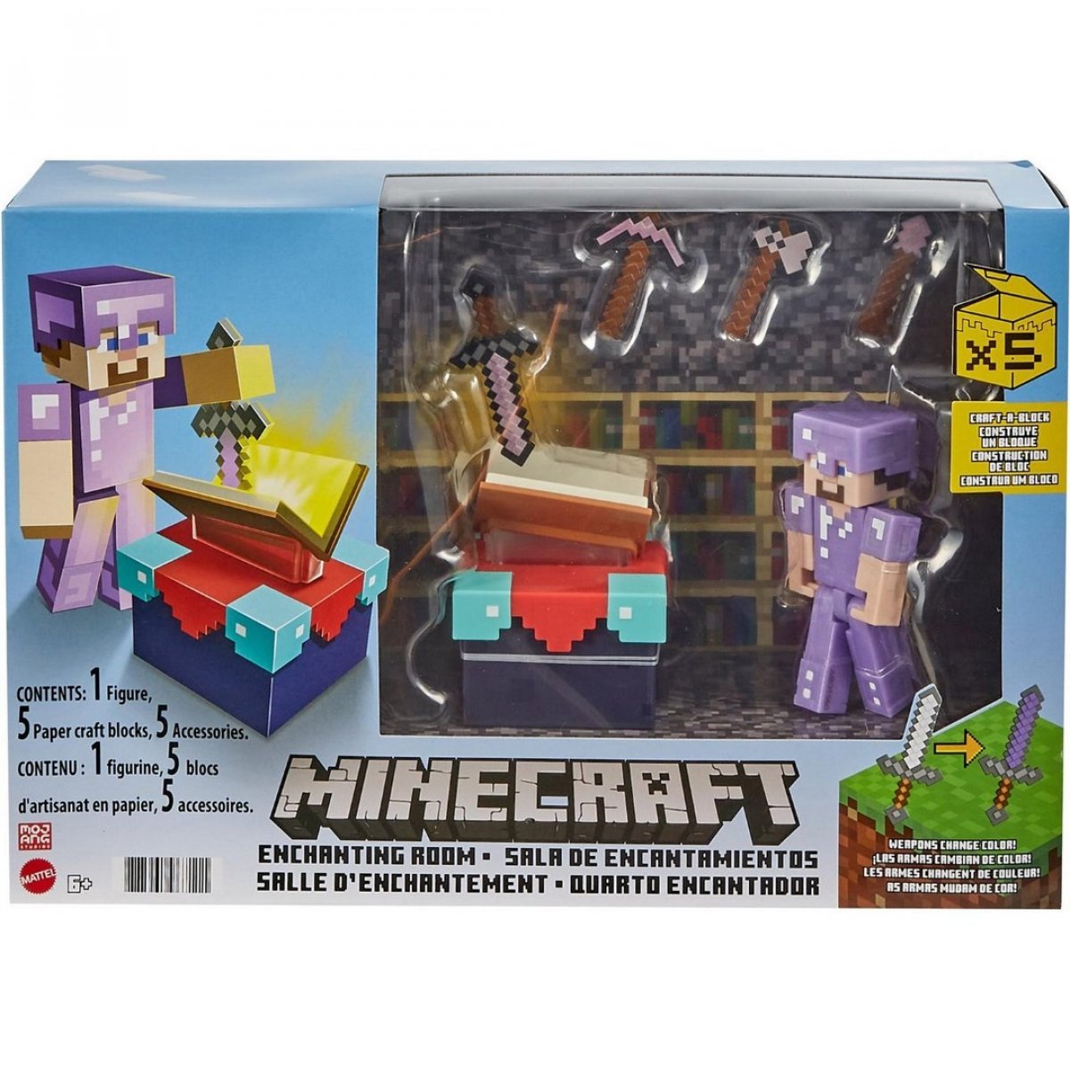 Набор игровой Minecraft Комната для зачарования GYB62