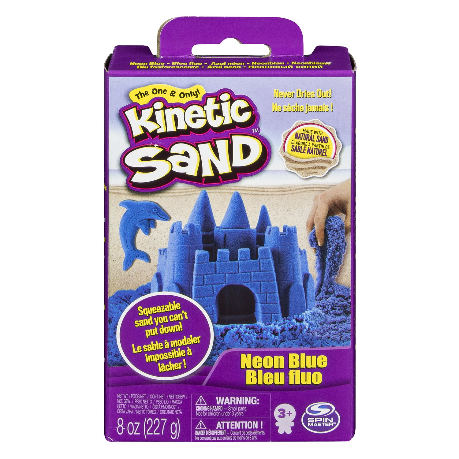 Песок кинетический Kinetic Sand 227г Blue 6033332/20080705
