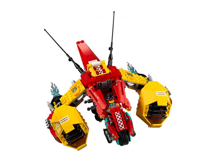 Конструктор LEGO Monkie Kid 80008 Реактивный самолёт Манки Кида