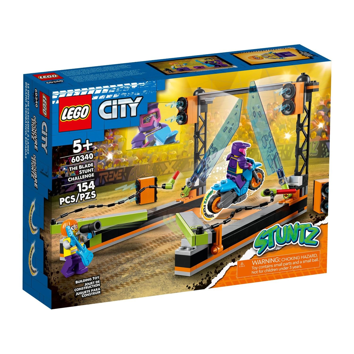 Конструктор Lego City 60340 Городское испытание Лезвие