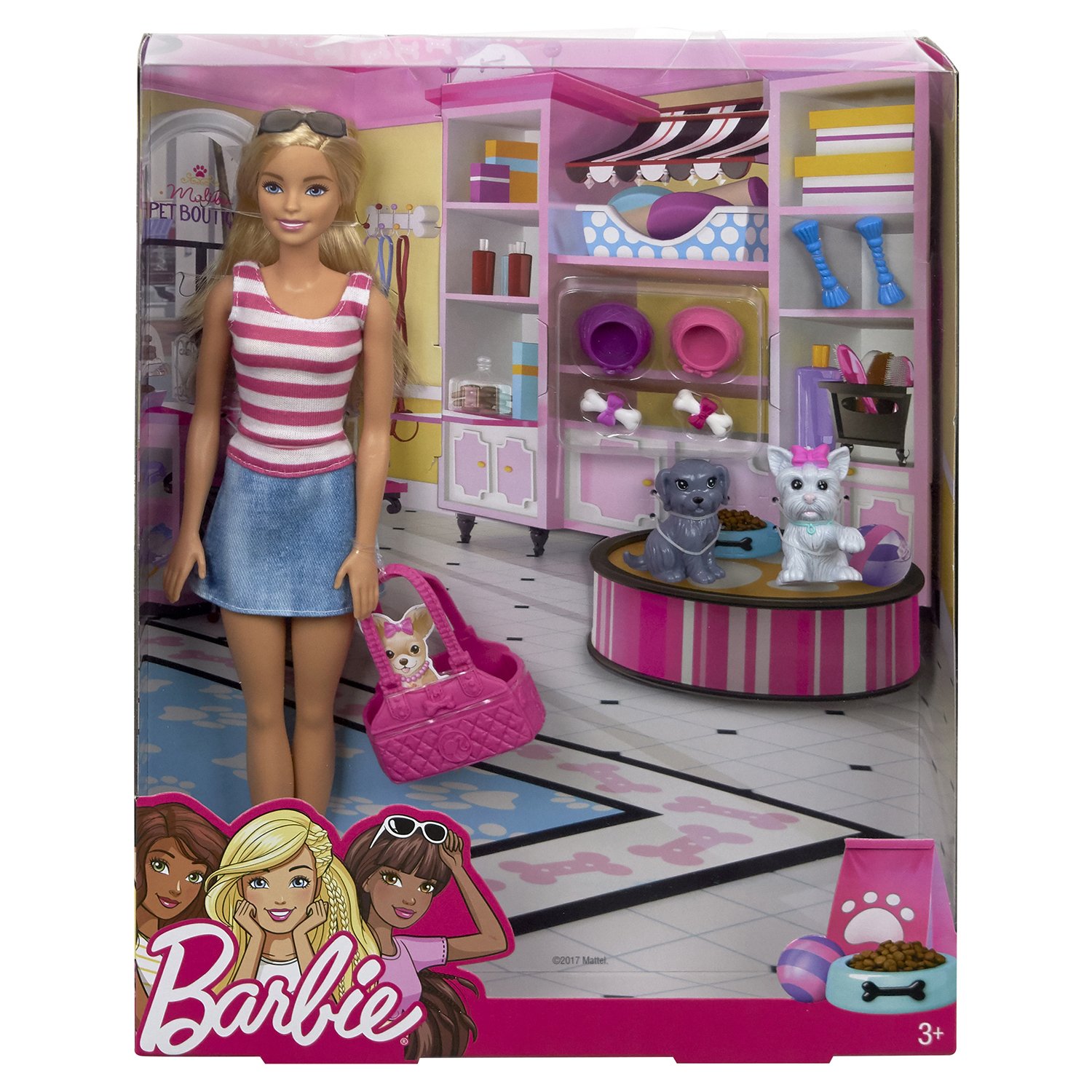 Набор Barbie Барби и питомцы, 29 см, DJR56