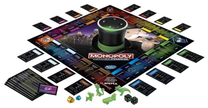 Игра настольная Monopoly Монополия голосовое управление E4816121