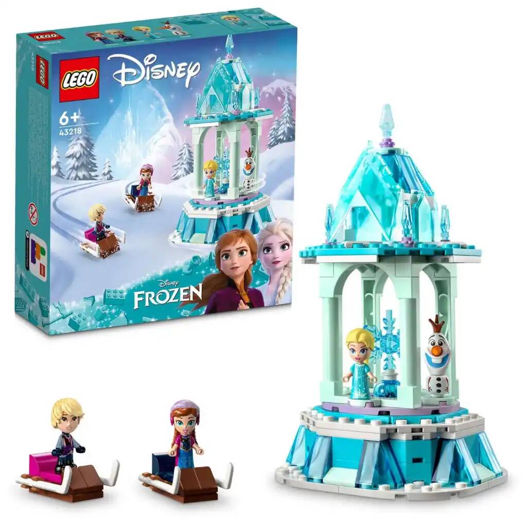 Конструктор LEGO Disney Волшебная карусель Анны и Эльзы 43218
