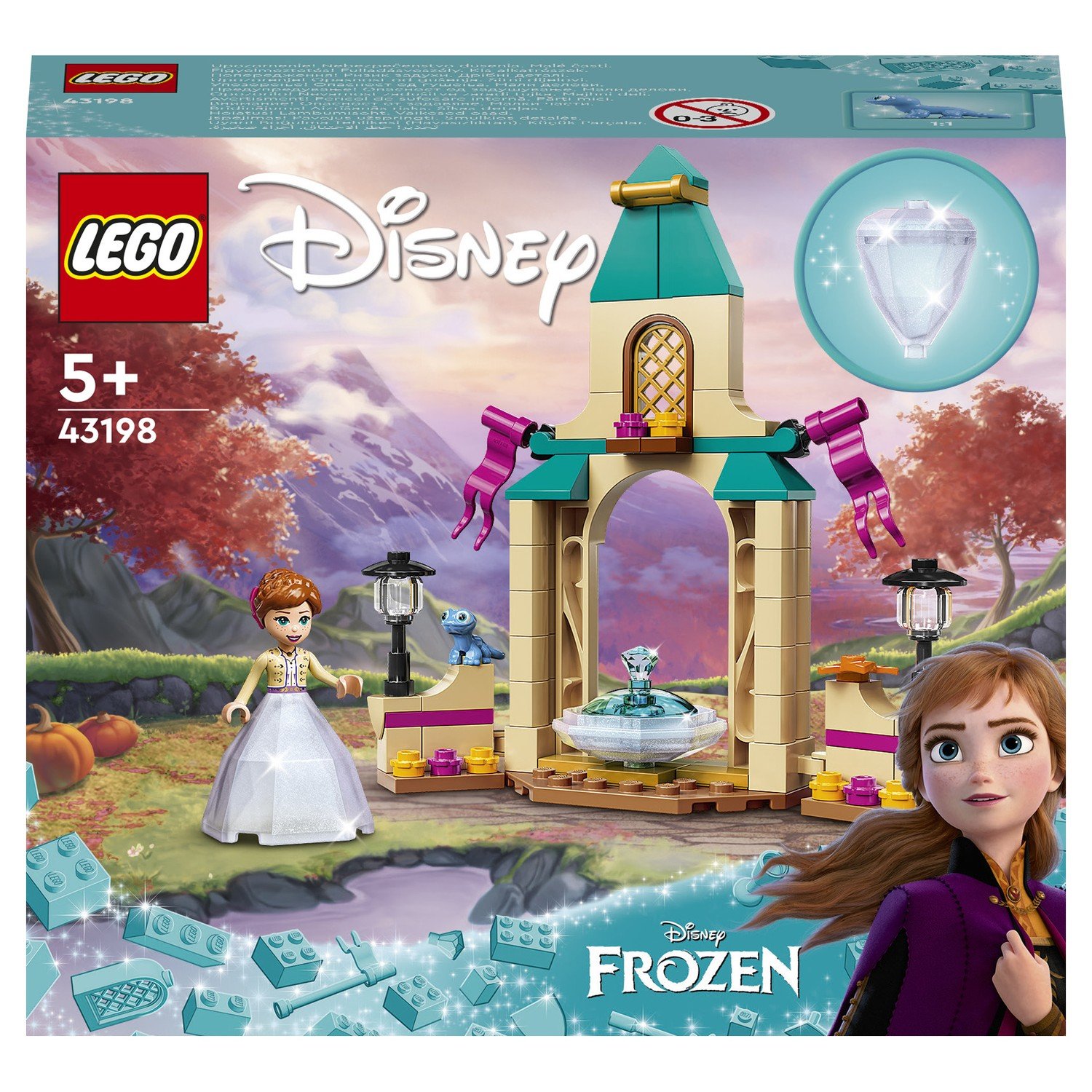 Конструктор LEGO Disney Frozen 43198 Двор замка Анны