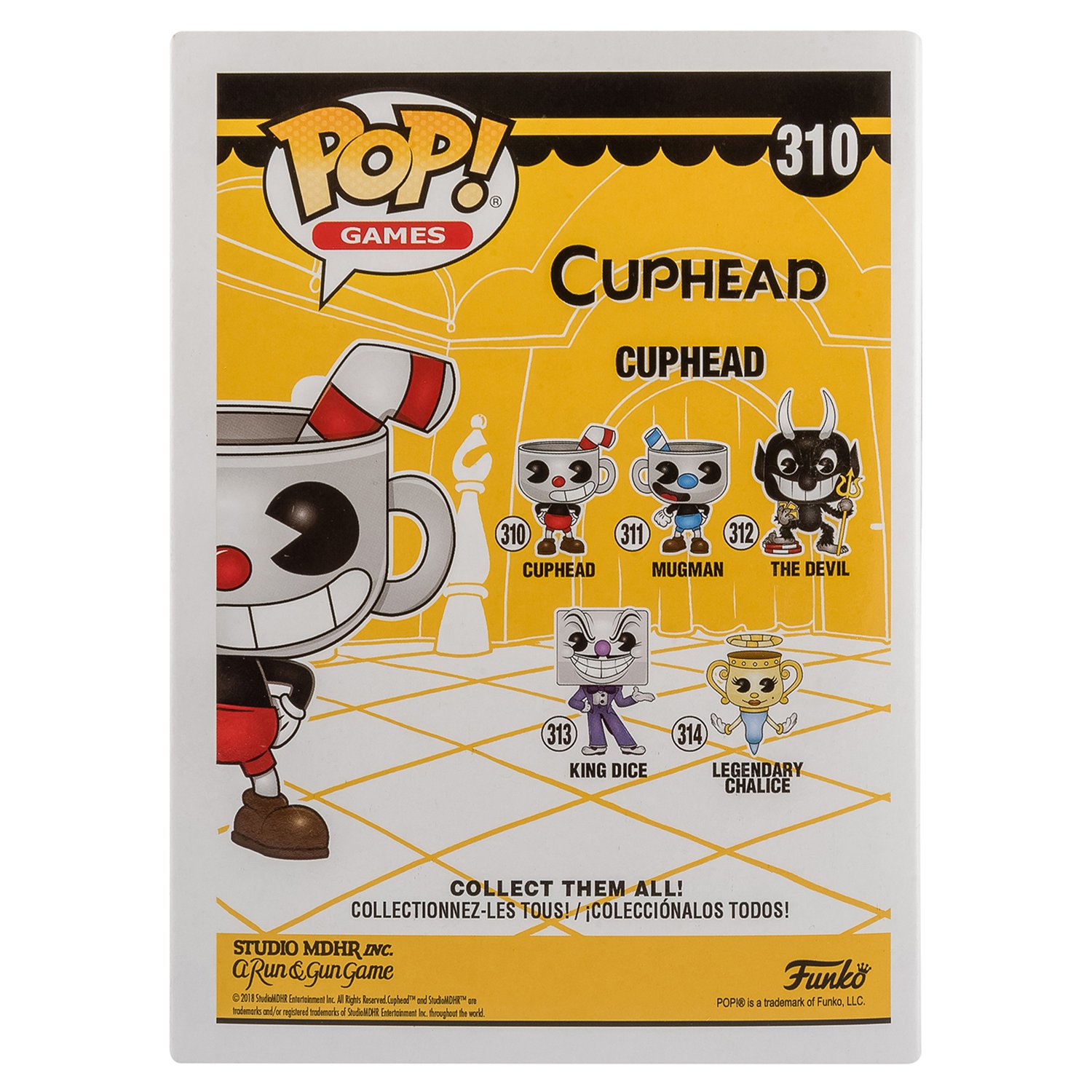 Фигурка Funko Pop vinyl Games Cuphead Cuphead