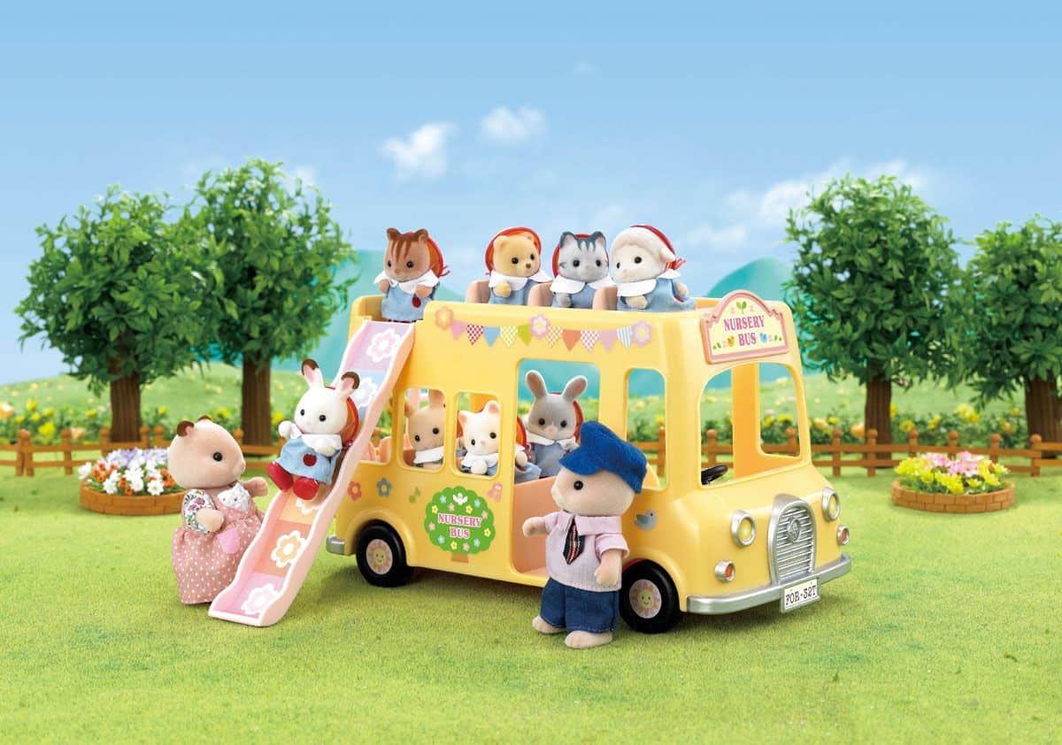 Игровой набор Sylvanian Families Двухэтажный автобус для малышей 3588/5101/5275