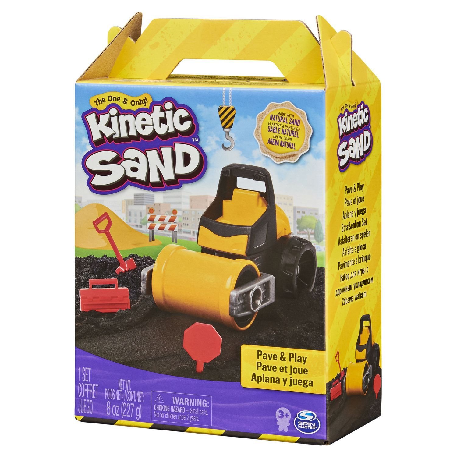 Набор для лепки Kinetic Sand с катком 6056481